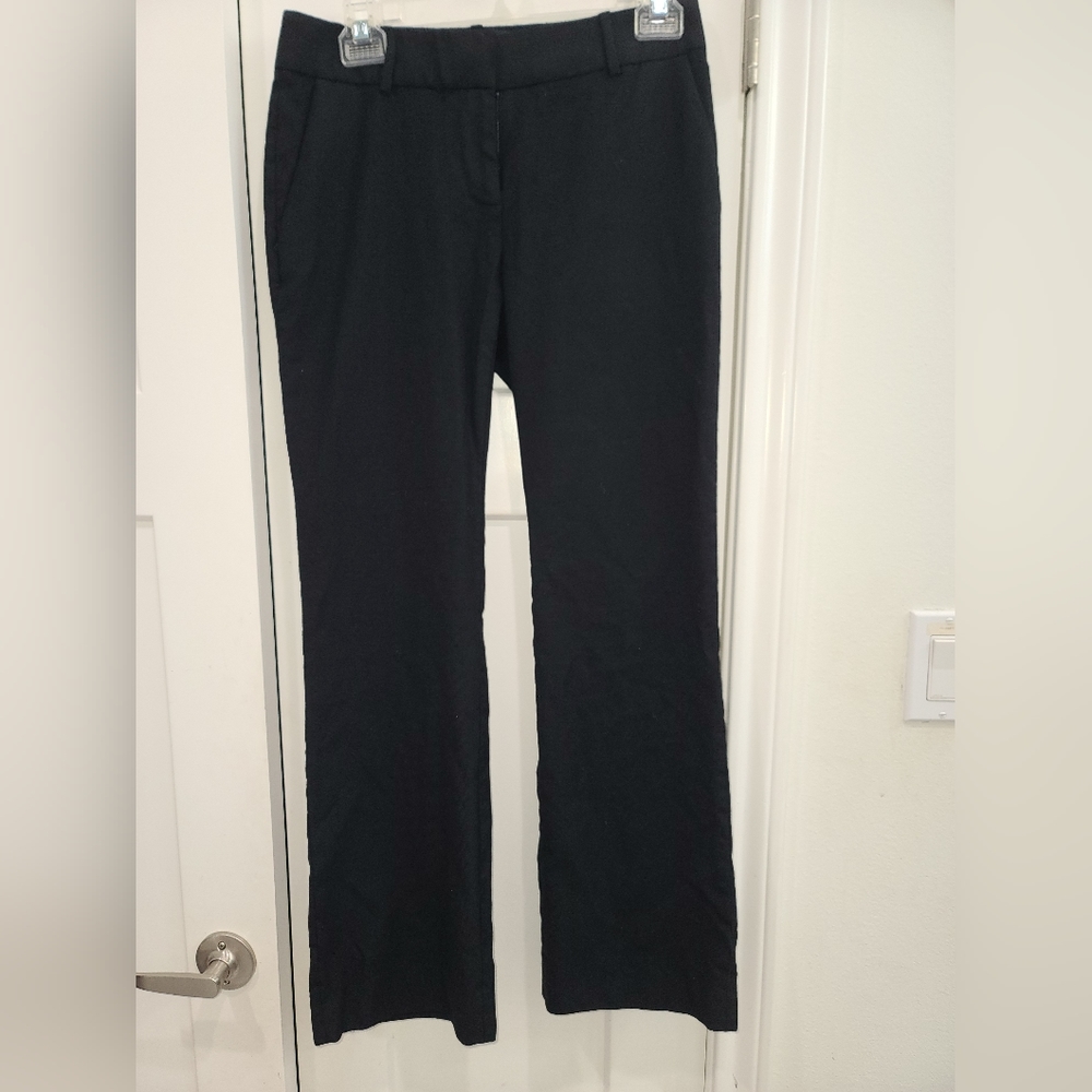 J Crew black slacks size 2p